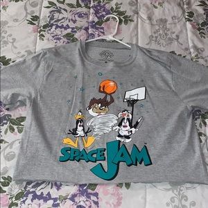 SPACE JAM SIZE MEDIUM CROP TEE